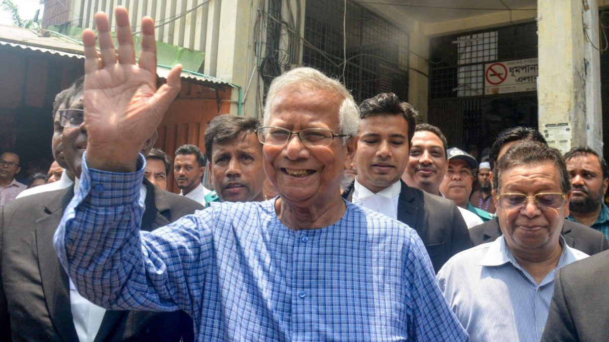 Muhammad Yunus is a Nobel prize winning economist and microfinance pioneer. Source: AFP. Muhammad Yunus is a Nobel prize winning economist and microfinance pioneer. Source: AFP.
