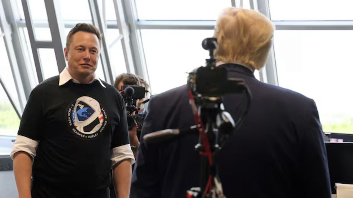 Donald Trump and Elon Musk sat down for a nearly 2-hour-long interview hosted on X. Reuters Donald Trump and Elon Musk sat down for a nearly 2-hour-long interview hosted on X. Reuters