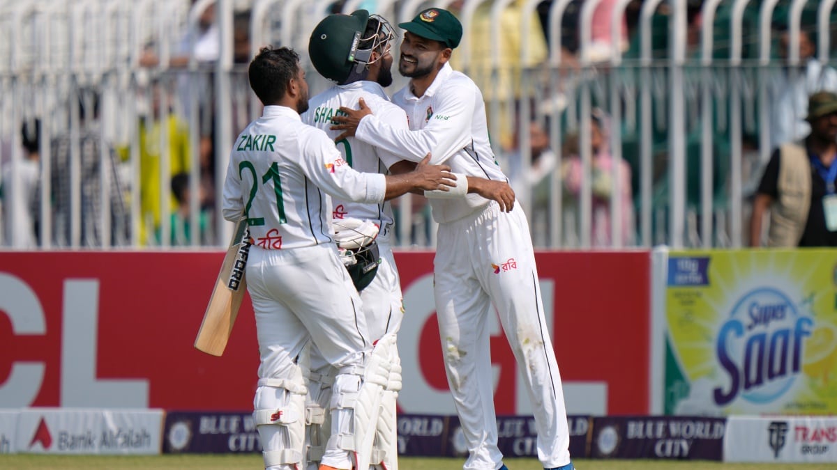 Najmul Hossain Shanto Dedicates Bangladesh's Historic Test Win Against ...