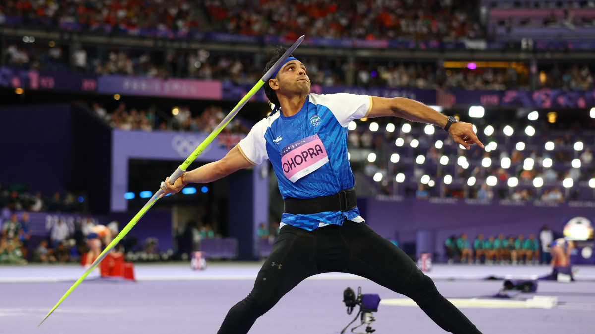 Neeraj Chopra produced his season-best throw of 89.45m, but it wasn't enough for him to secure back-to-back gold medals in the Olympics. Reuters Neeraj Chopra produced his season-best throw of 89.45m, but it wasn't enough for him to secure back-to-back gold medals in the Olympics. Reuters