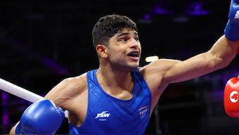 Nishant Dev becomes the fourth Indian boxer to win an Olympic medal. Reuters