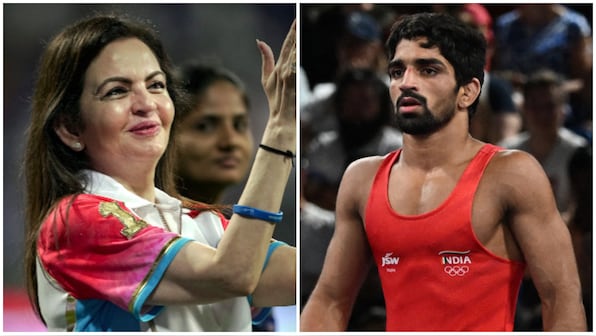  Nita Ambani lauds Aman Sehrawat after wrestler wins bronze on Olympic debut