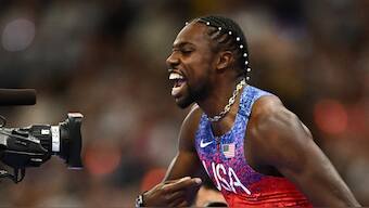 Paris Olympics 2024, Day 9 Highlights: Lyles wins men's 100m gold; Djokovic beats Alcaraz to tennis crown