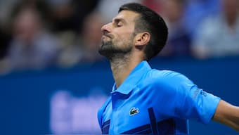 Novak Djokovic lost in the third round of the US Open against Alexei Popyrin of Australia. AP