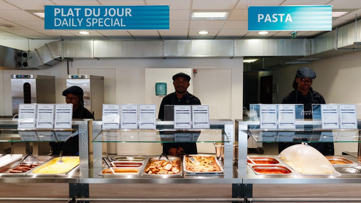 The menu of Olympic village restaurant had to readjusted due to high demand for meat. AFP The menu of Olympic village restaurant had to readjusted due to high demand for meat. AFP