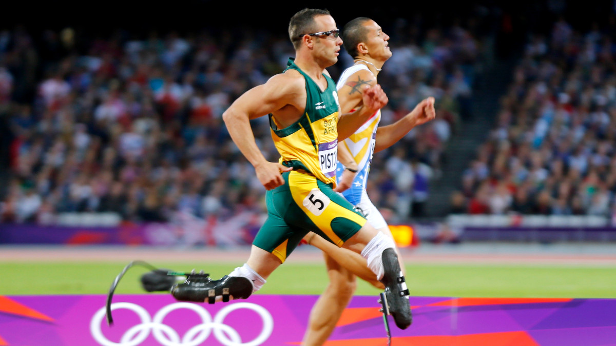 Multiple Paralympic gold medallist Oscar Pistorius of South Africa had participated in the men's 400m and 4x400m relay events in the 2012 London Olympics. Reuters Multiple Paralympic gold medallist Oscar Pistorius of South Africa had participated in the men's 400m and 4x400m relay events in the 2012 London Olympics. Reuters