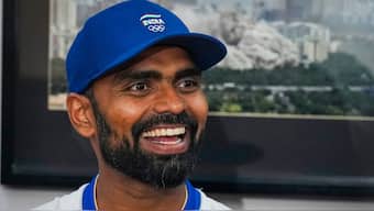 Paris Olympics bronze medallist Indian Hockey player PR Sreejesh. PTI