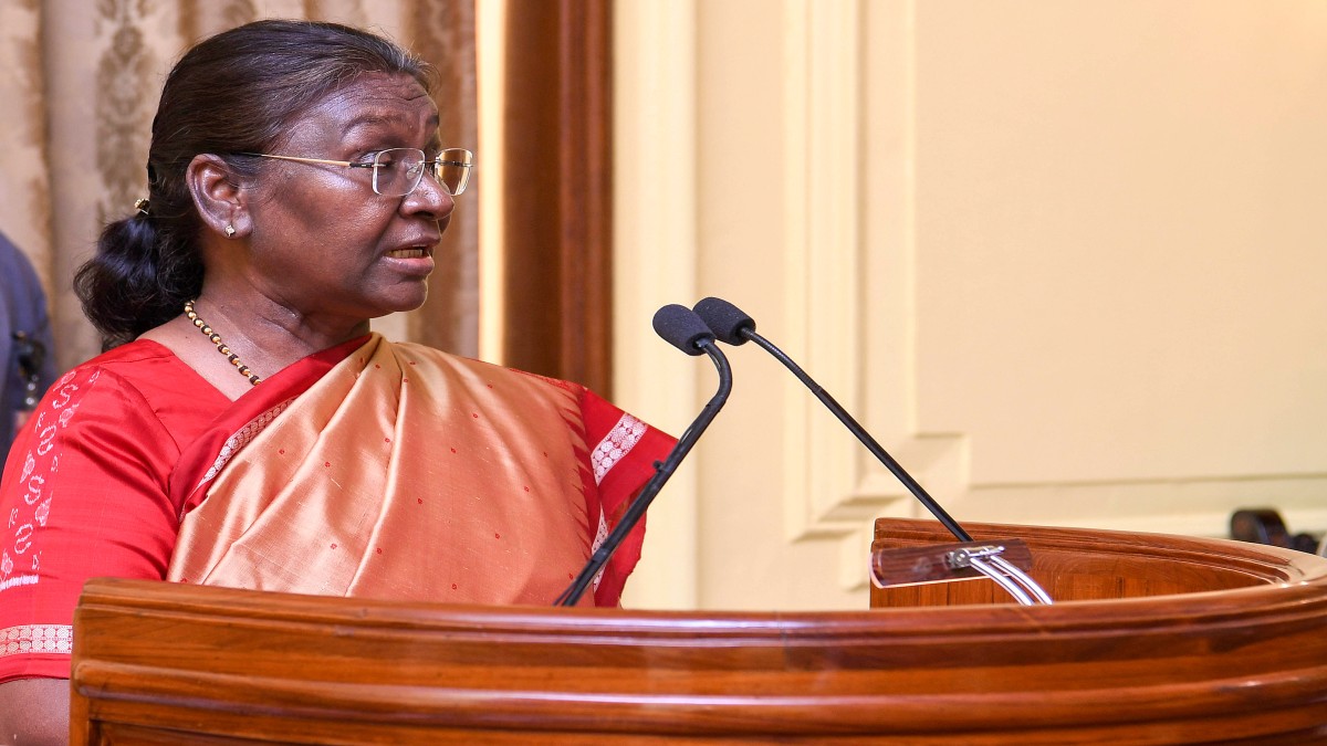 President Droupadi Murmu will address the nation on the eve of the 78th Independence Day on August 14. File Photo/PTI President Droupadi Murmu will address the nation on the eve of the 78th Independence Day on August 14. File Photo/PTI