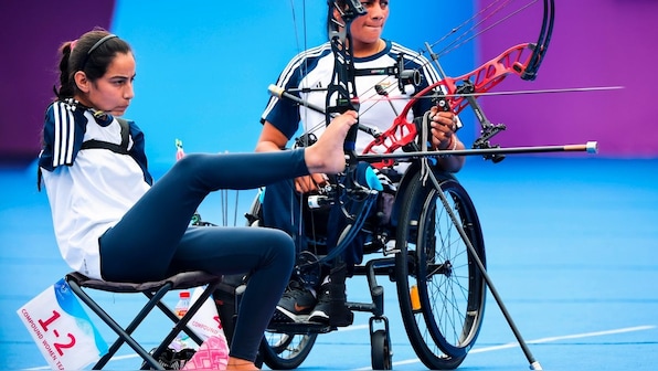  Sheetal Devi finishes second in compound archery ranking round, misses world record by one point