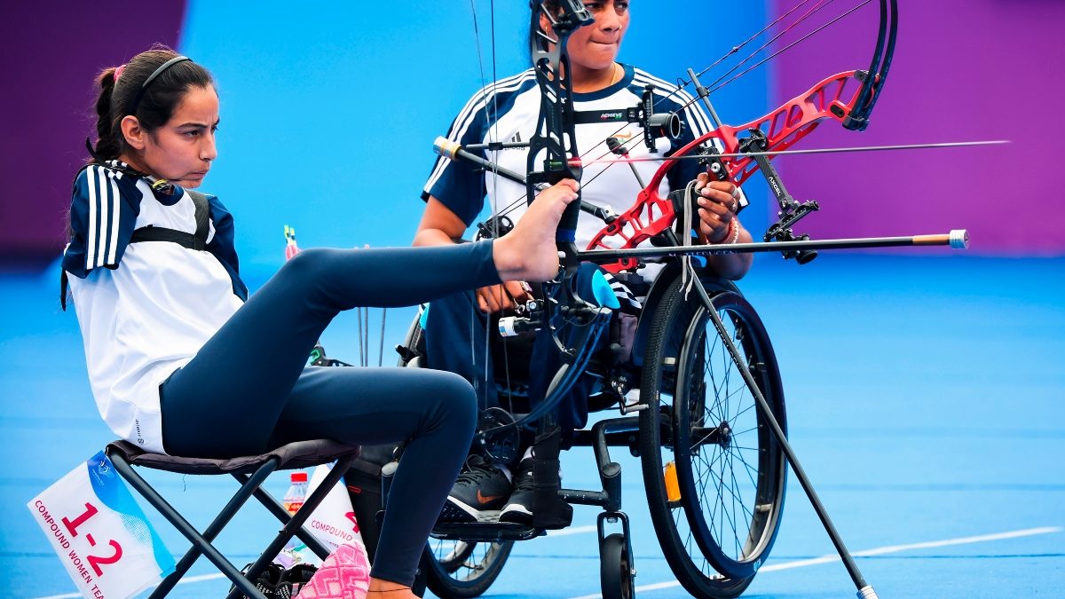 Sheetal Devi secured a second place finish at the women's compound archery ranking round at the Paris Paralympics on Thursday. File image/ PTI Sheetal Devi secured a second place finish at the women's compound archery ranking round at the Paris Paralympics on Thursday. File image/ PTI