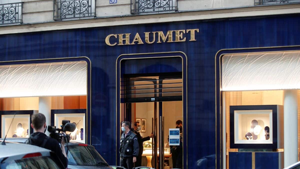 A Chaumet jewelry store is seen in Paris, France, July 27, 2021. File Image/Reuters