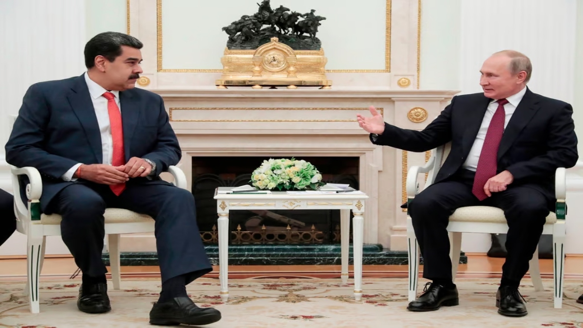 Venezuela President Nicolás Maduro’s and Russian President Vladimir Putin. AFP File Venezuela President Nicolás Maduro’s and Russian President Vladimir Putin. AFP File