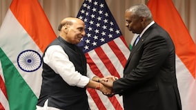 Rajnath Singh meets Lloyd Austin in Washington, discusses ways to deepen existing defence ties