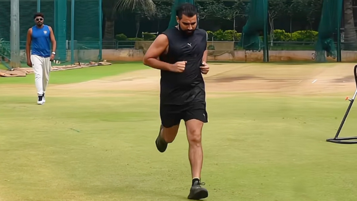Mohammed Shami is recovering from his Achilles heel surgery at the NCA. Image: Instagram Mohammed Shami is recovering from his Achilles heel surgery at the NCA. Image: Instagram