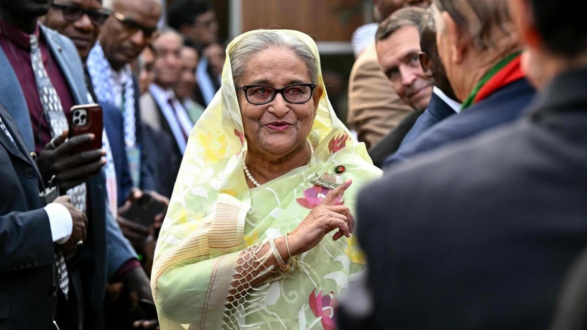 Former Bangladesh prime minister Sheikh Hasina. File Image- AFP. Former Bangladesh prime minister Sheikh Hasina. File Image- AFP.