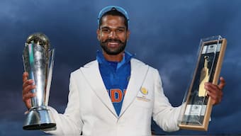Shikhar Dhawan ruled ICC ODI tournaments when he played for India. Image: Reuters