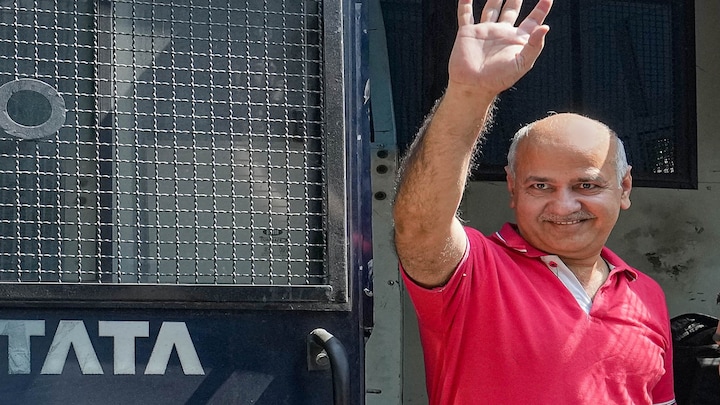 'Indebted to Babasaheb', says Manish Sisodia as he walks out of Tihar jail after 17 months