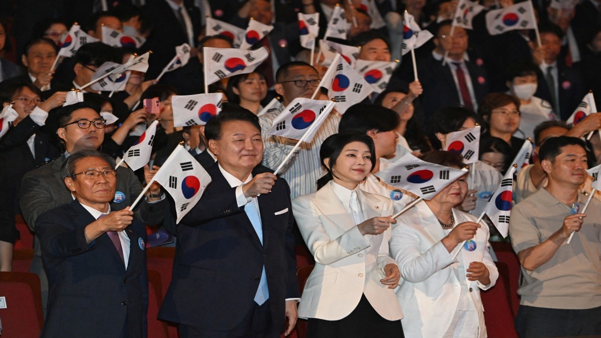 On Independence Day, South Korea's President offers blueprint for unification with Pyongyang