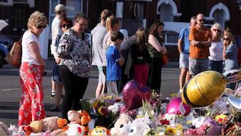 A stabbing attack in northwest England's Southport left three young girls dead and several others wounded.
