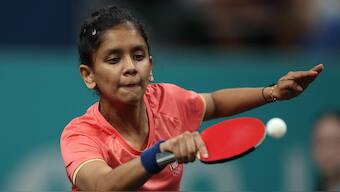 Sreeja Akula went down to China's Yingsha Sun in the Round of 16 at the Paris Olympics. Reuters