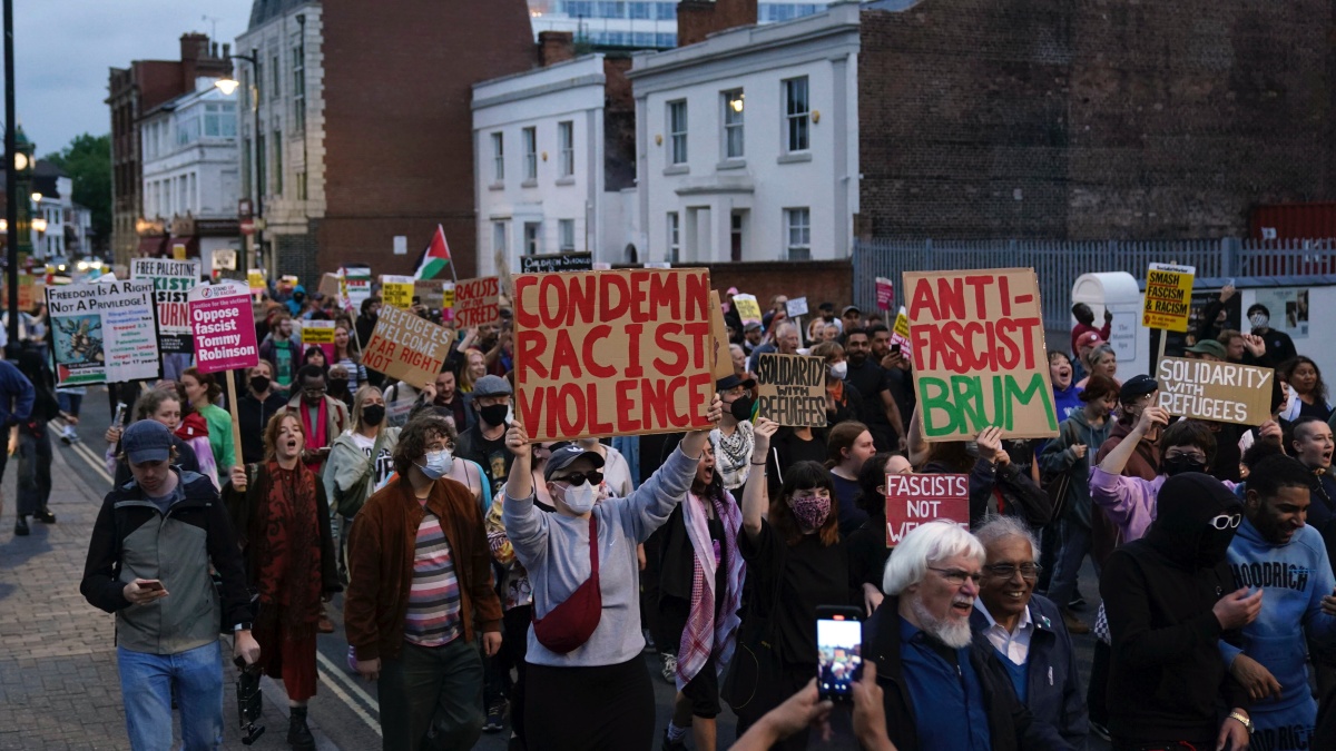 44bc Riots UK police charge two teenagers with terrorism for recent riots – Firstpost