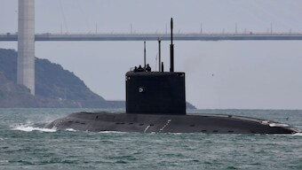 Russia's Rostov-on-Don submarine which Ukraine has claimed to have sunk (Photo: Reuters)