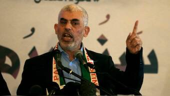 Hamas leader Yahya Sinwar. AFP File