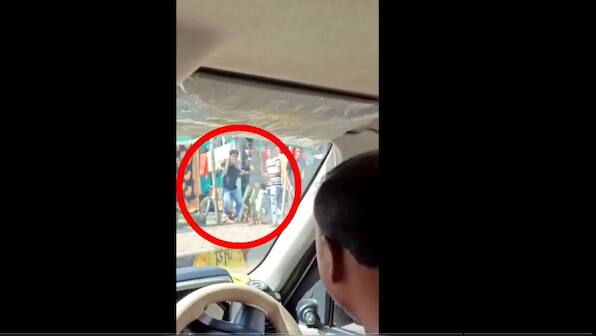Watch: BJP alleges West Bengal BJP leader Priyangu Pandey's vehicle fired at, blames TMC