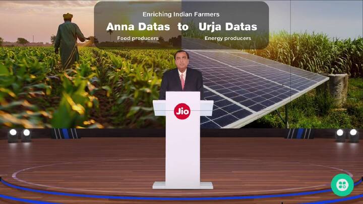 'From Anna Datas to Urja Datas': Mukesh Ambani outlines Reliance's farmers-centric new energy plan 'From Anna Datas to Urja Datas': Mukesh Ambani outlines Reliance's farmers-centric new energy plan