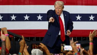 Former US President Donald Trump. File Photo