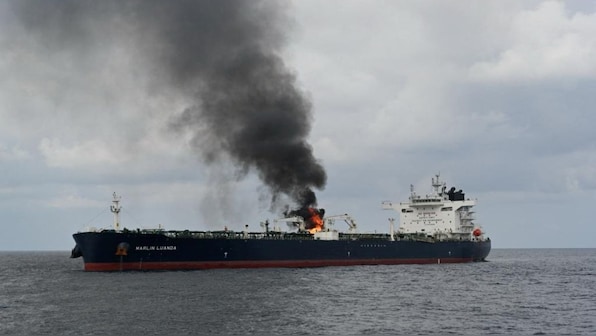 Missile attack by Houthi rebels hits cargo ship near Aden port