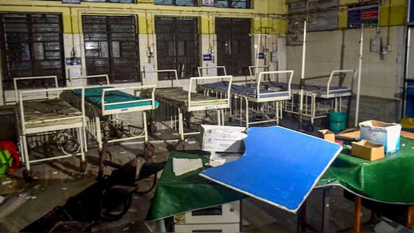 Equipment damaged, stones pelted at police: Inside the violence at RG Kar hospital