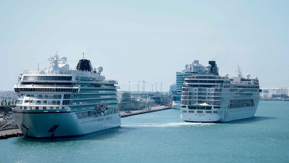 Climate activists block Amsterdam port to stop cruise ship arrival