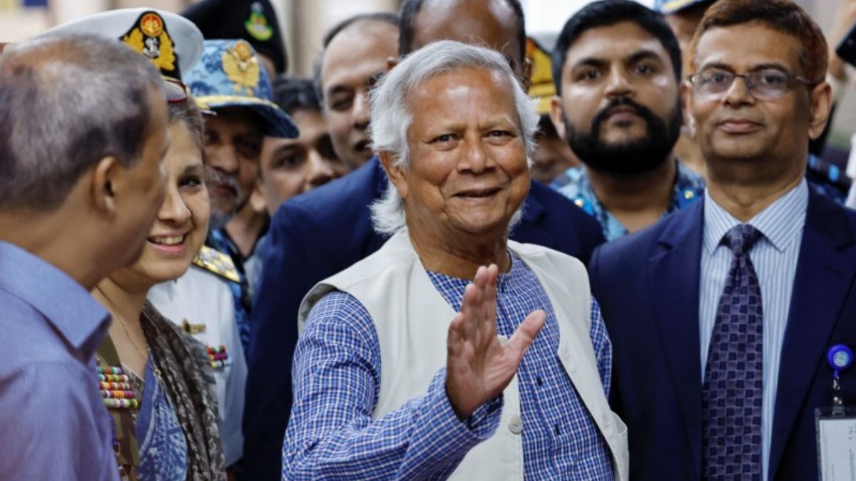 Bangladesh's interim government chief Muhammad Yunus Bangladesh's interim government chief Muhammad Yunus