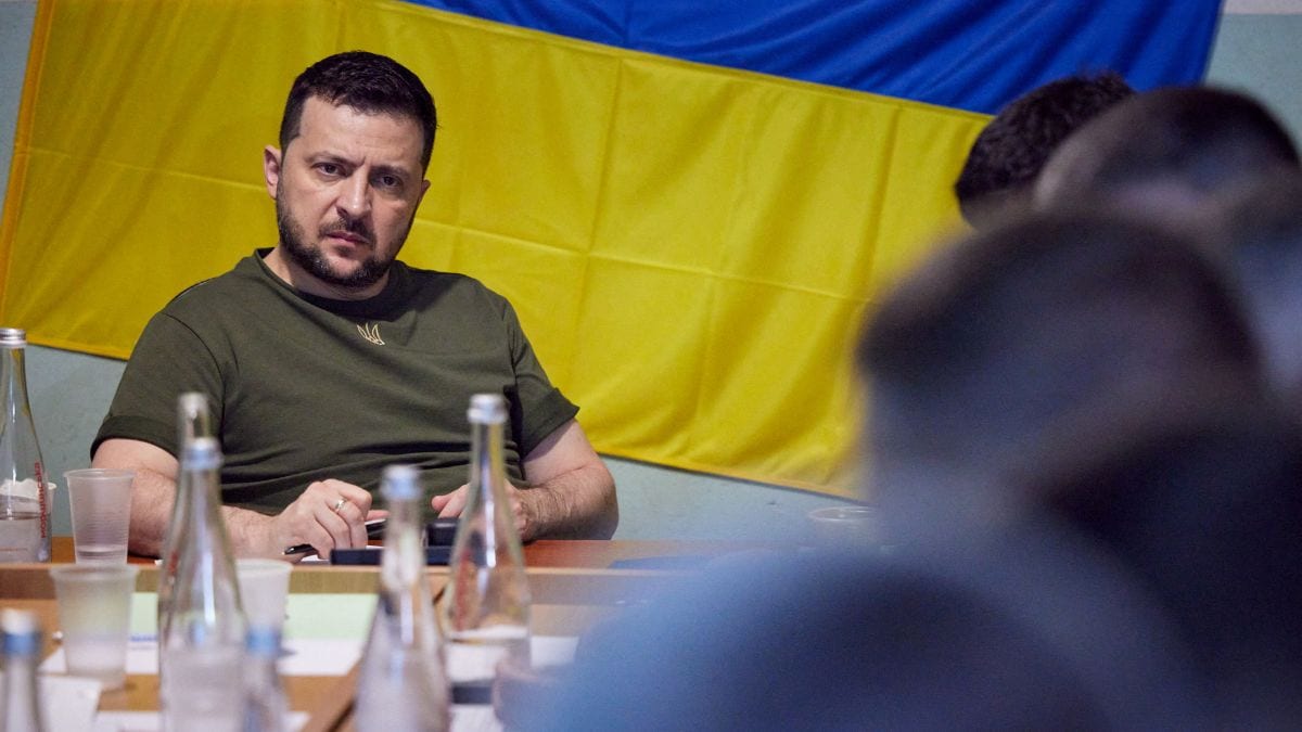 Zelensky pitches for Europe’s ‘own army’ as he claims Russia mobilising 150,000 troops