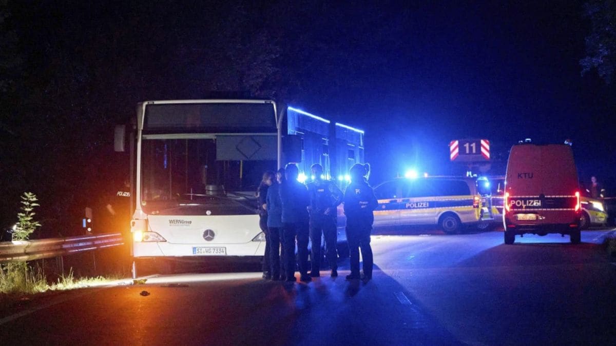 Woman arrested after knife attack on German festival bus leaves six injured – Firstpost