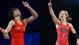 Vinesh Phogat has a 2-0 head-to-head advantage over USA's Sarah Hildebrandt. Reuters