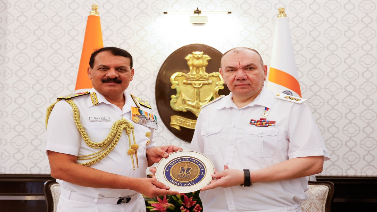 Ahead of Modi’s Ukraine visit, Russian Navy chief meets CDS, Admiral Tripathi in India Ahead of Modi’s Ukraine visit, Russian Navy chief meets CDS, Admiral Tripathi in India