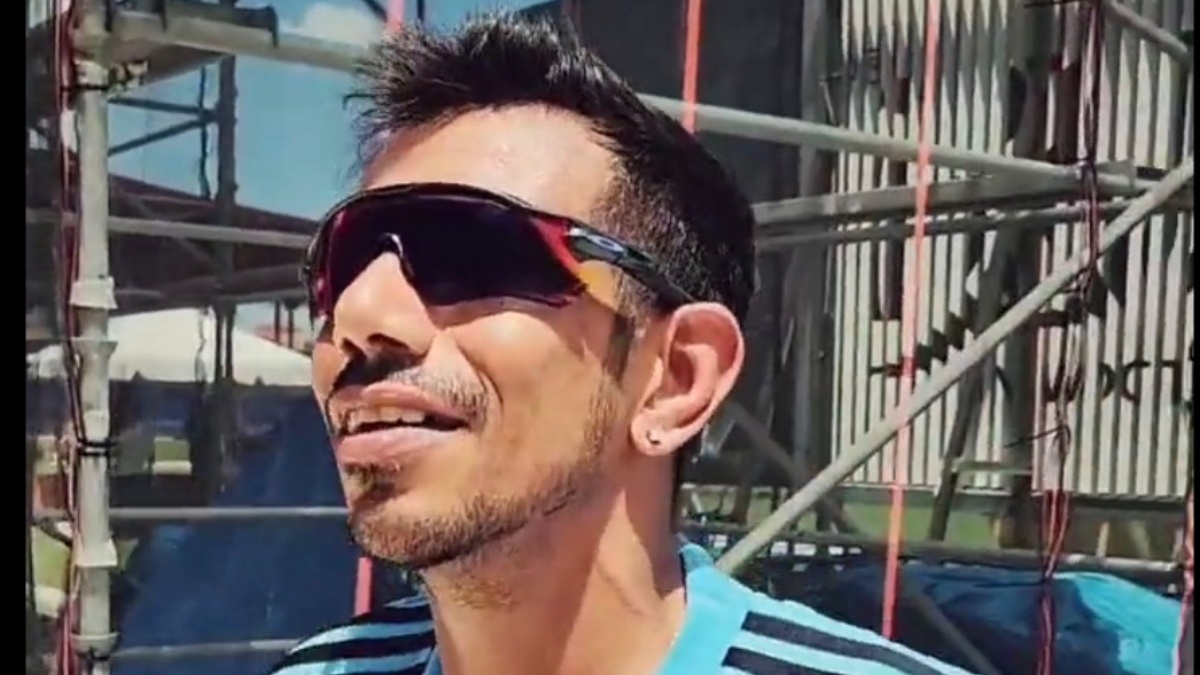 Yuzvendra Chahal during a BCCI video. Image: Twitter/BCCI Yuzvendra Chahal during a BCCI video. Image: Twitter/BCCI