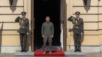 Ukrainian president Volodymyr Zelenskyy. File Photo