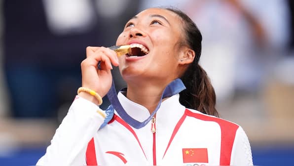 Zheng Qinwen makes history for Asia and China with Olympic singles gold
