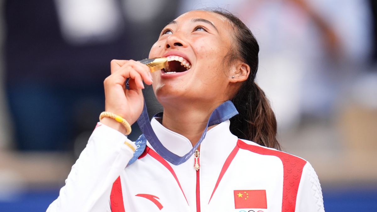 Zheng Qinwen makes history for Asia and China with Olympic singles gold Zheng Qinwen makes history for Asia and China with Olympic singles gold