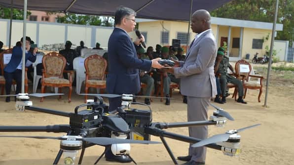 China donates military equipment to Benin in a bid to expand its influence in Africa