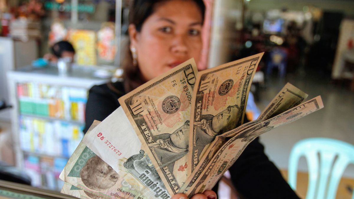 While the American currency remains important for international trade, calls for Cambodia to move towards using its currency have been increasing over the years, while reducing dependence on dollars.Image for Representation. Reuters While the American currency remains important for international trade, calls for Cambodia to move towards using its currency have been increasing over the years, while reducing dependence on dollars.Image for Representation. Reuters