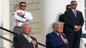 Trump defends Arlington cemetery visit, says he doesn't 'need publicity'