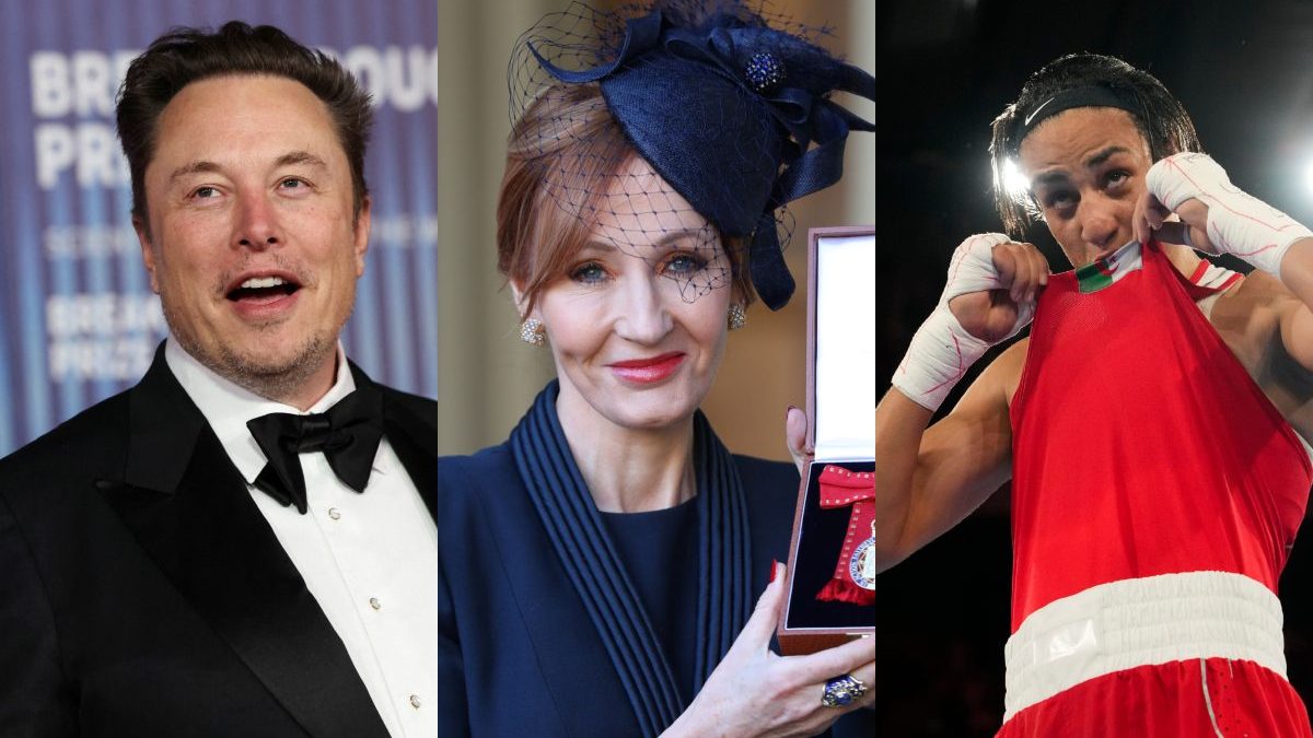 JK Rowling and Elon Musk have been named in Imane Khalif's lawsuit after Olympics gender row. Reuters/AP JK Rowling and Elon Musk have been named in Imane Khalif's lawsuit after Olympics gender row. Reuters/AP