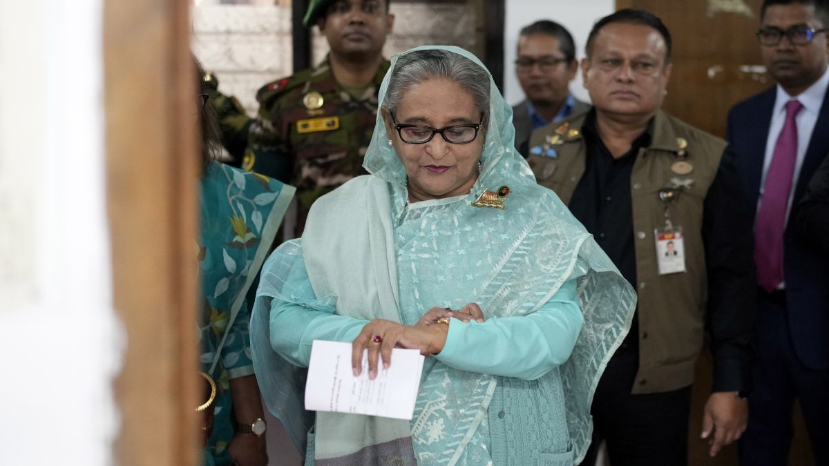 Former Bangladesh PM Sheikh Hasina. AP File Former Bangladesh PM Sheikh Hasina. AP File