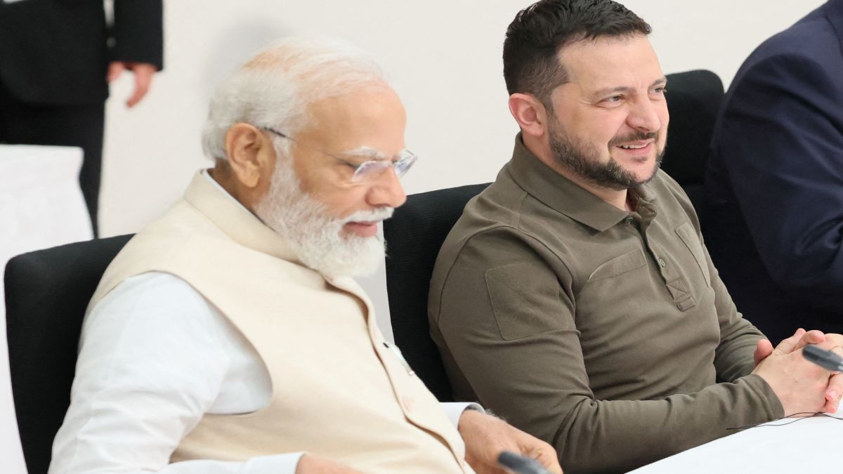 Prime Minister Narendra Modi with Ukrainian President Volodymyr Zelenskyy. File image/Reuters Prime Minister Narendra Modi with Ukrainian President Volodymyr Zelenskyy. File image/Reuters