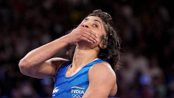 Vinesh Phogat has been disqualified from Paris Olympics for being overweight by 100 grams. PTI