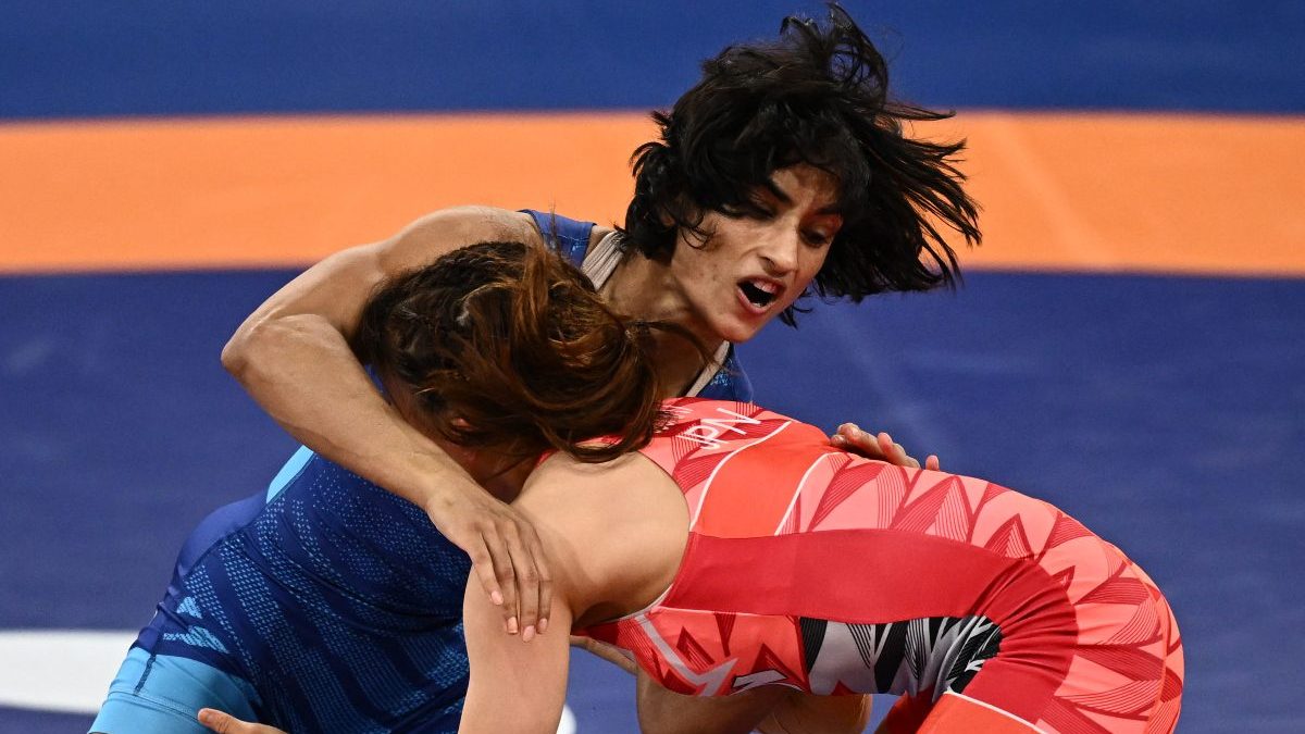 Vinesh Phogat's victories at the Paris Olympics on Tuesday caused a stir on social media. Reuters Vinesh Phogat's victories at the Paris Olympics on Tuesday caused a stir on social media. Reuters